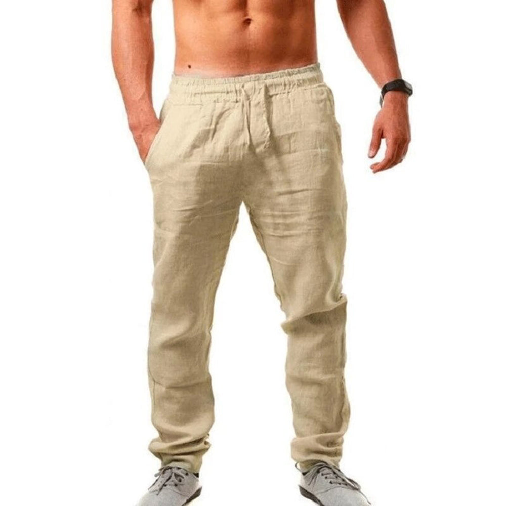 Airy Linen Pants for Men - Noah