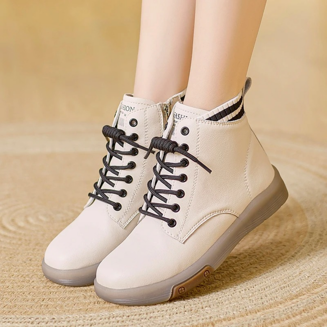 Waterproof Leather Sneakers for Women – AquaStride