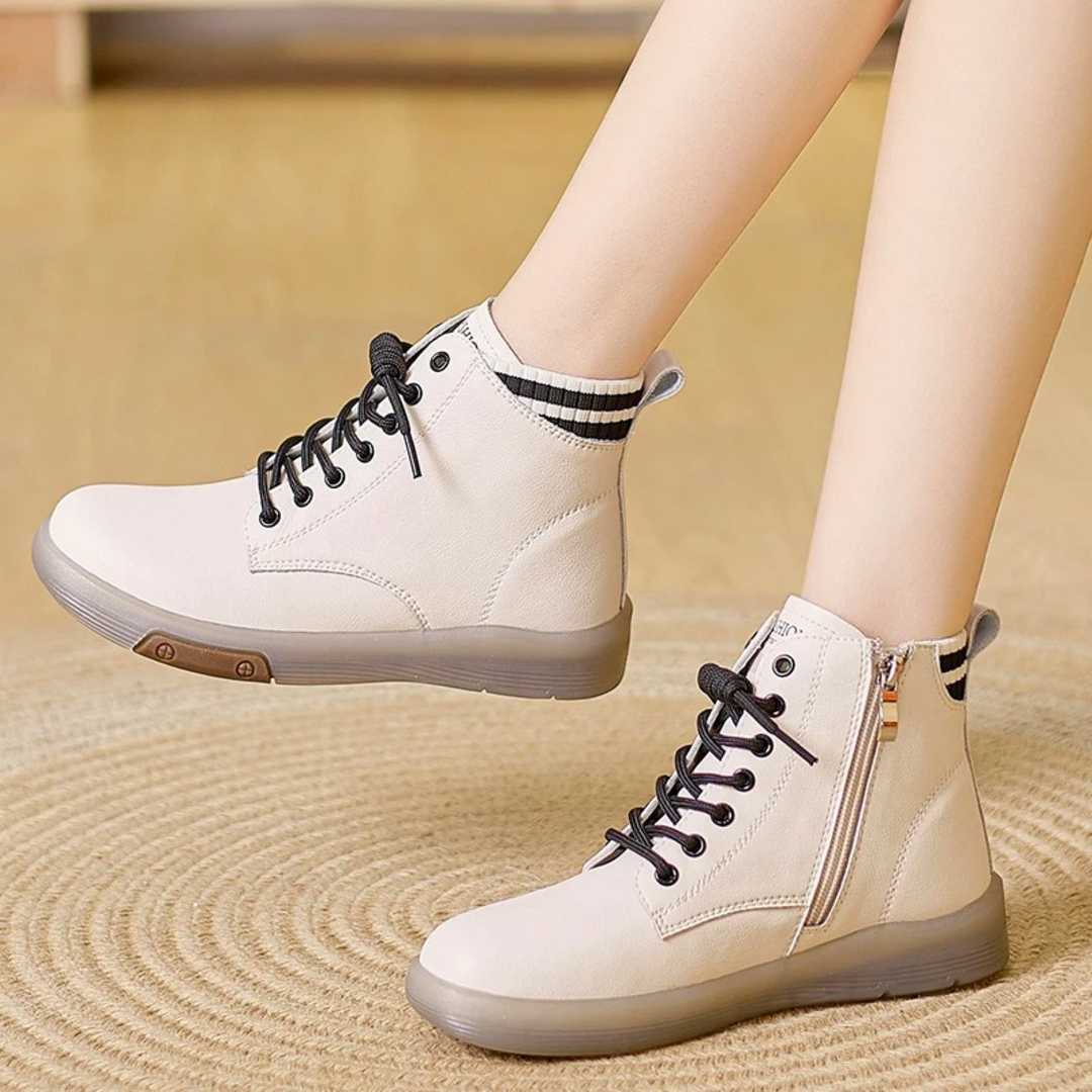 Waterproof Leather Sneakers for Women – AquaStride