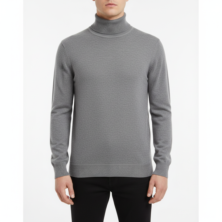 Elegantly Tailored Turtleneck Sweater – Harald