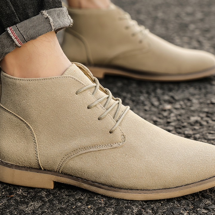 Elegant Mid-Height Lace-Up Boots - Ivan