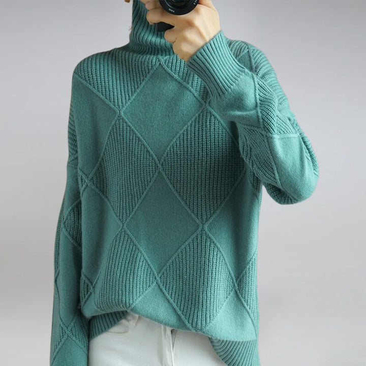 Classic Wool Turtleneck Sweater Warmth with Sophisticated Style