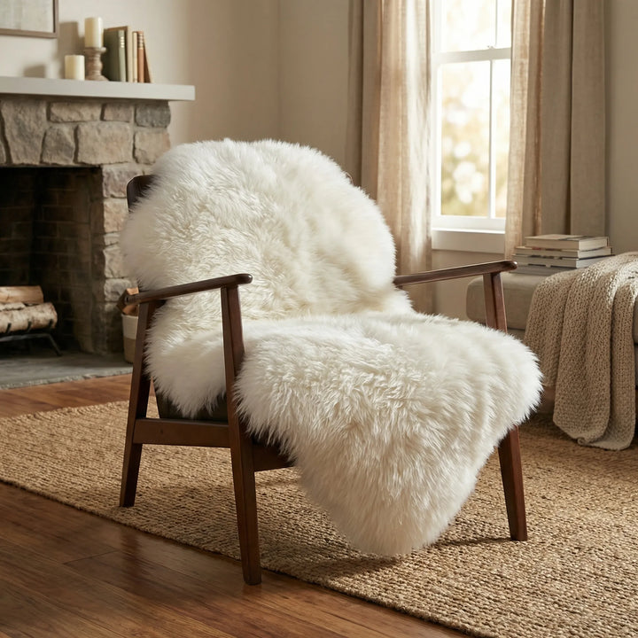 Fluffy Chair Cover Rug - Furriva