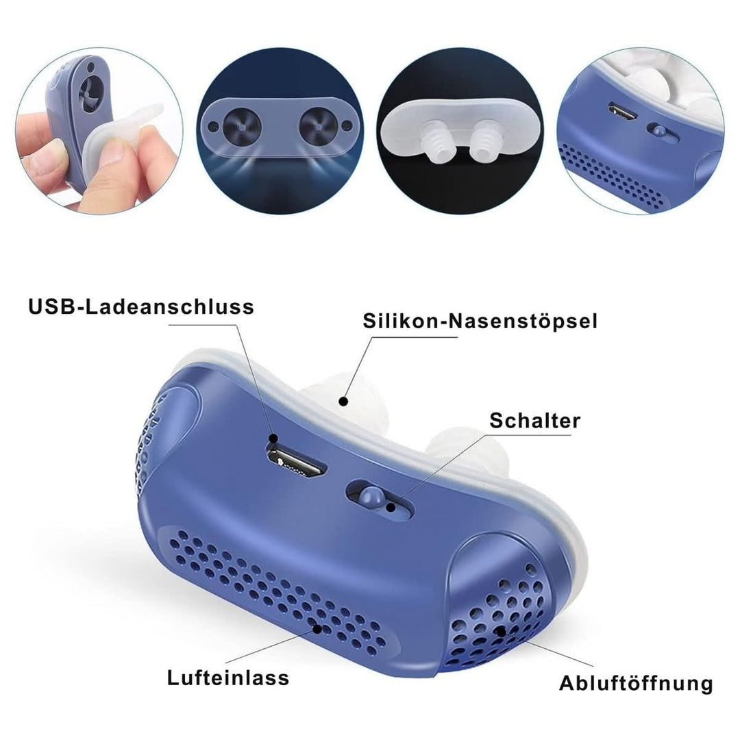 MICROBREATH – Compact CPAP Device for Snoring and Sleep Apnoea
