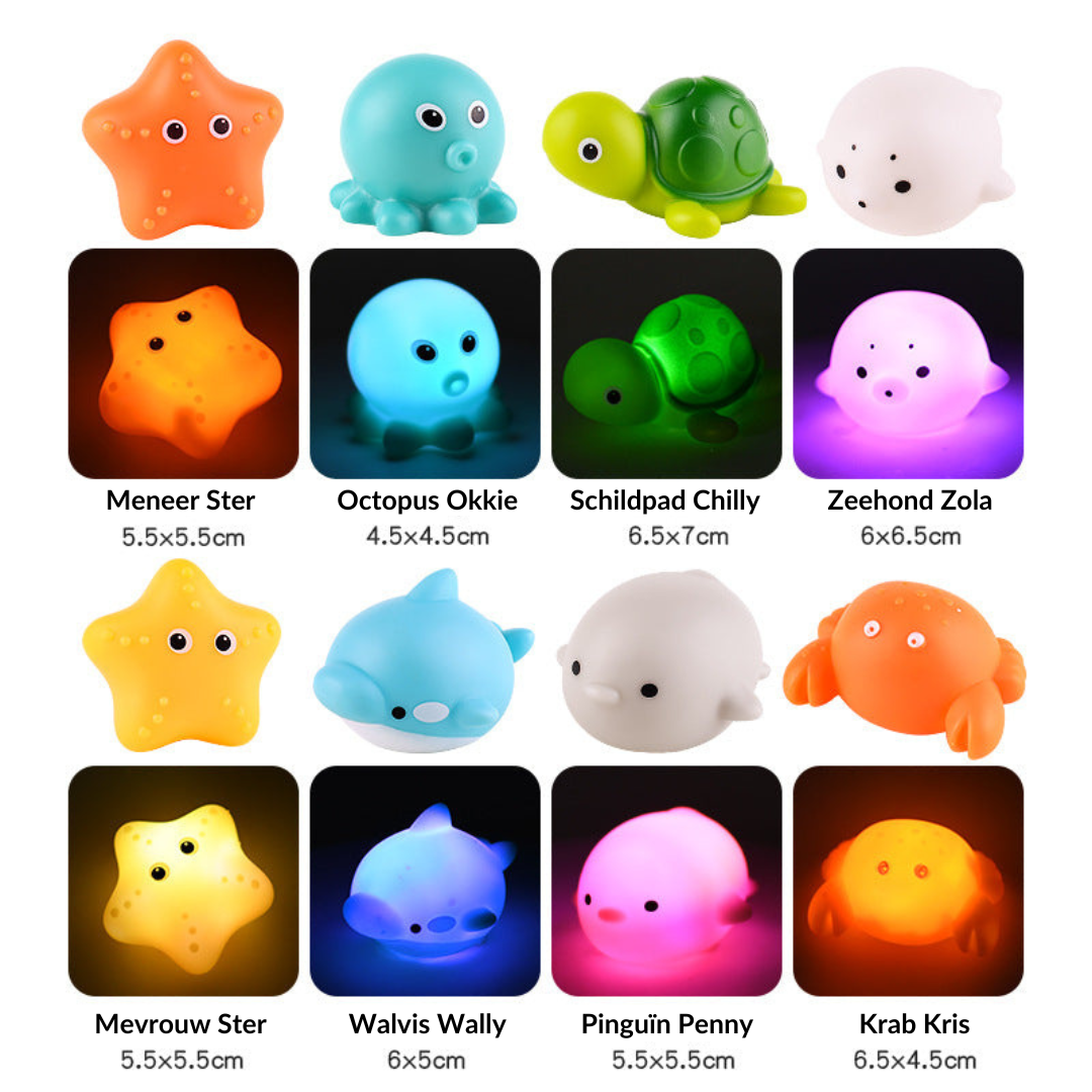 Sparkling Bath Friends Set - Theodore