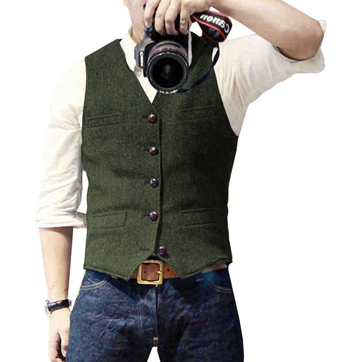 Stylish Denim Vest for Men - Mason