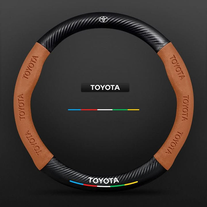 GripGuard | Elegant, Breathable and Non-Slip Steering Wheel Cover