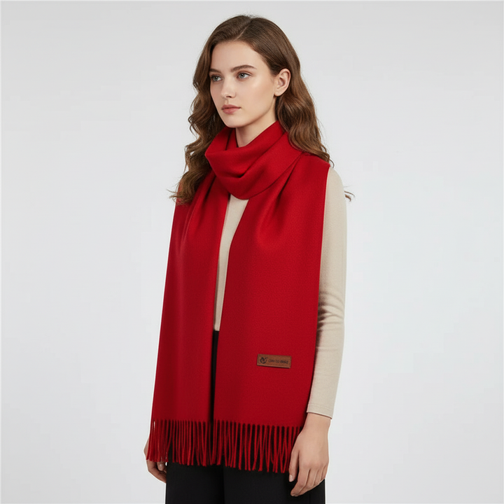Oversized Cashmere Scarf - Cashluxe