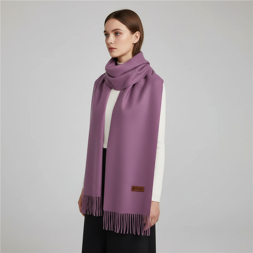 Oversized Cashmere Scarf - Cashluxe