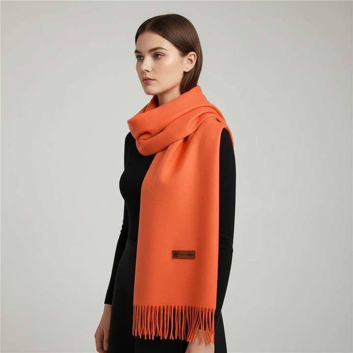 Oversized Cashmere Scarf - Cashluxe