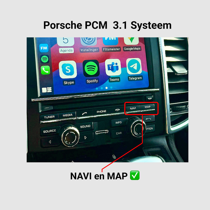 Porsche | CarPlay & Android Auto Module | 2010-2016
