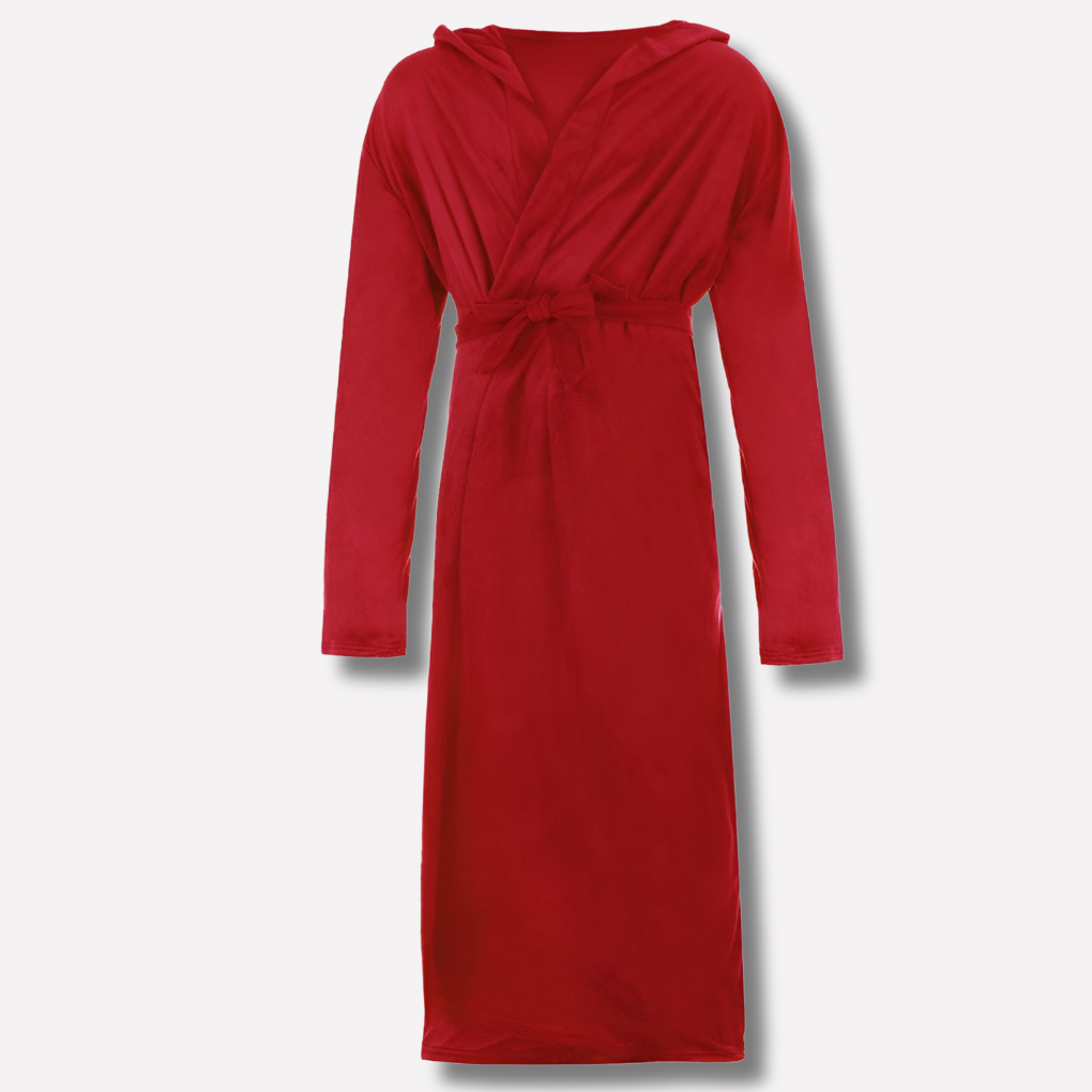 Comfortable Men's Fleece Bathrobe