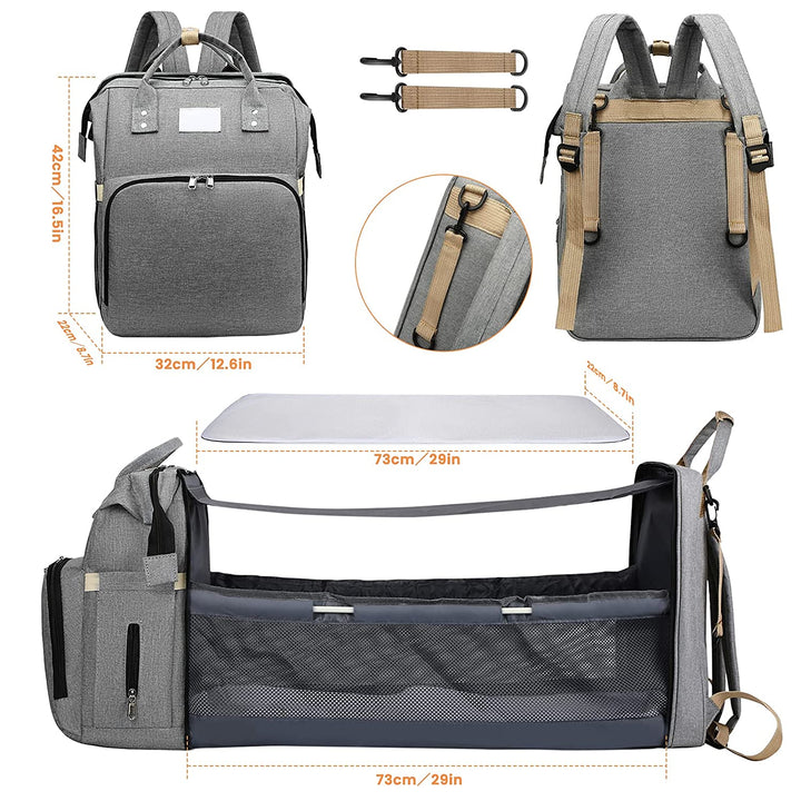 2-in-1 Baby Changing Bag