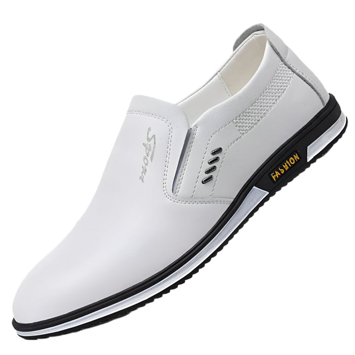 Elegant Men's Leather Shoes in Various Colors