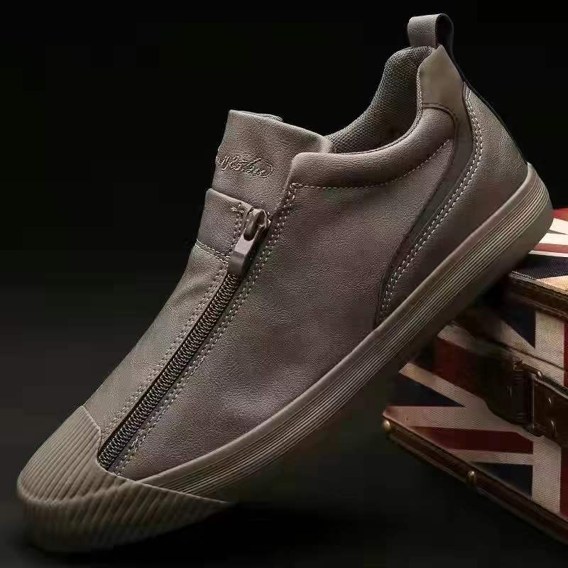 Men's Zip-Up Sneakers with Comfort – Noah