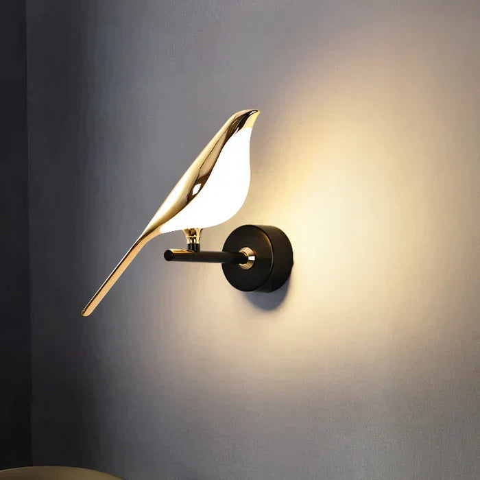 Modern Bird Wall Lamp – AviaryGlow