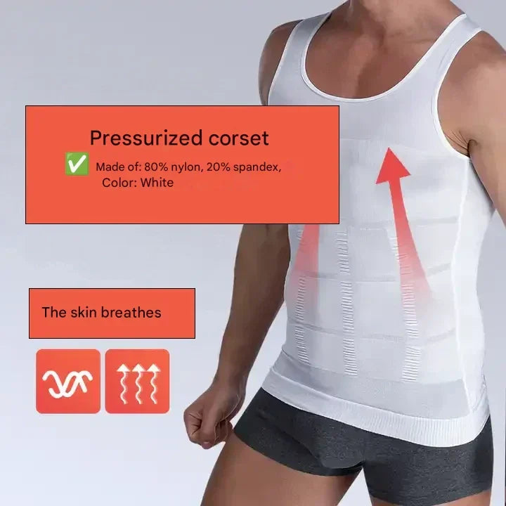 Men's Shaping Compression Undershirt – Noah