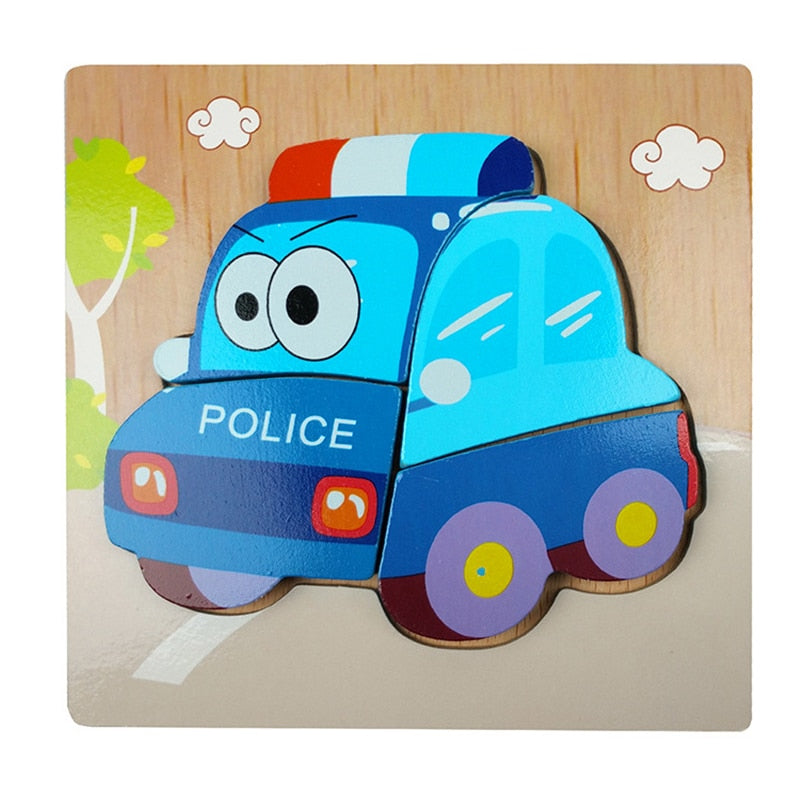 Wooden Montessori Puzzle – ColourJoy (Buy 1 Get 1 Free)