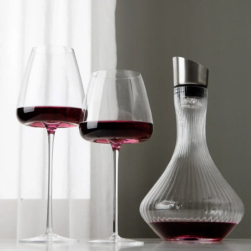 Handcrafted Crystal Wine Glasses for Special Occasions
