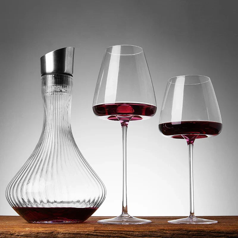 Handcrafted Crystal Wine Glasses for Special Occasions