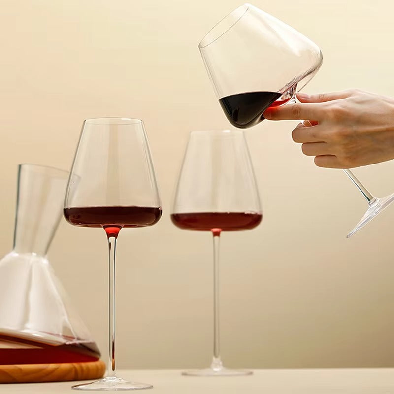 Handcrafted Crystal Wine Glasses for Special Occasions