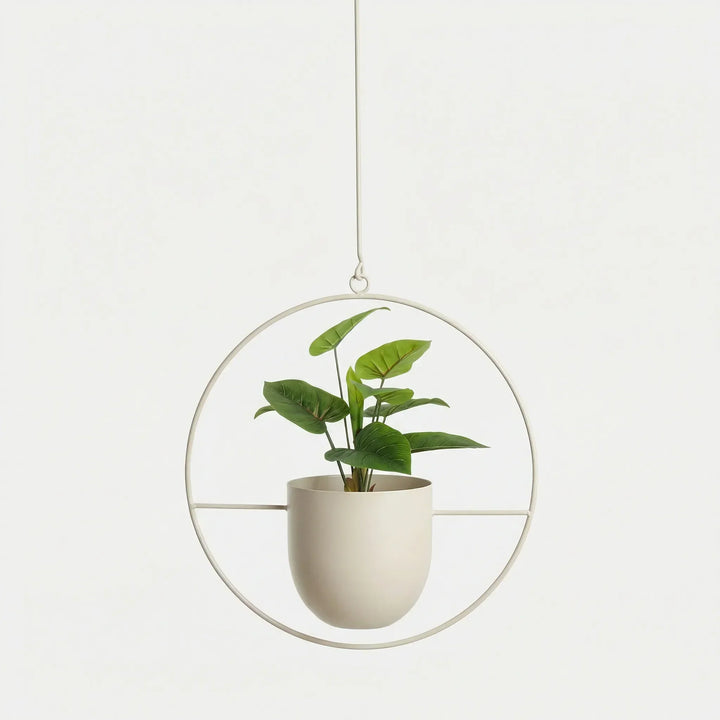 Hanging Planter with Geometric Frame - Floraveil