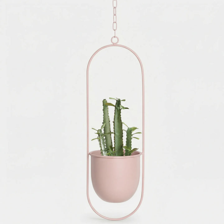 Hanging Planter with Geometric Frame - Floraveil