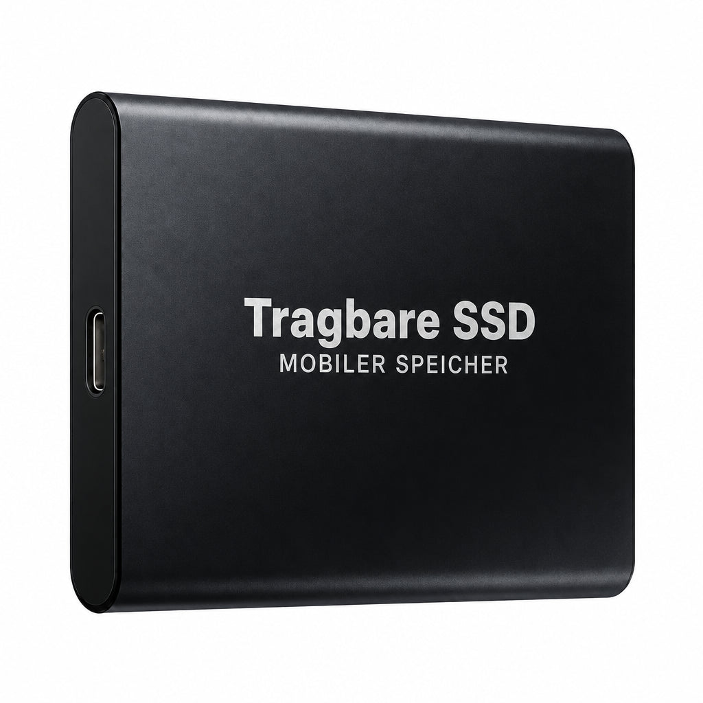 Rugged 30 TB External SSD for Large Files