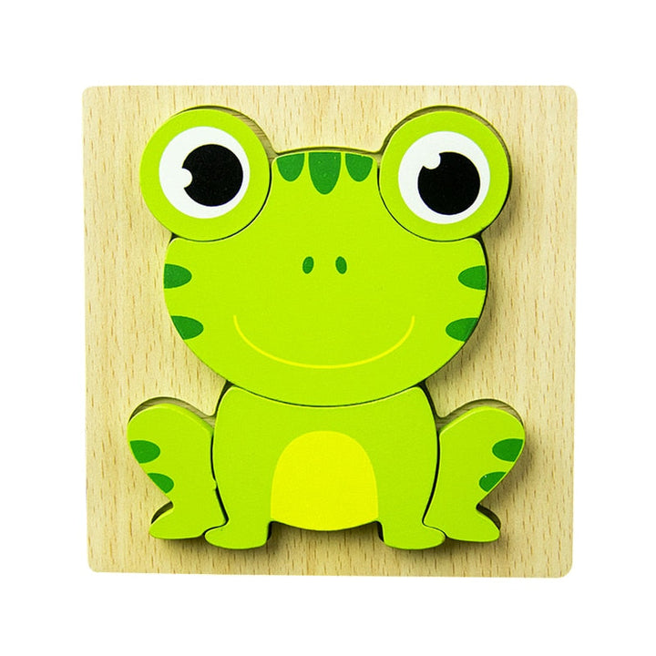 Wooden Montessori Puzzle – ColourJoy (Buy 1 Get 1 Free)