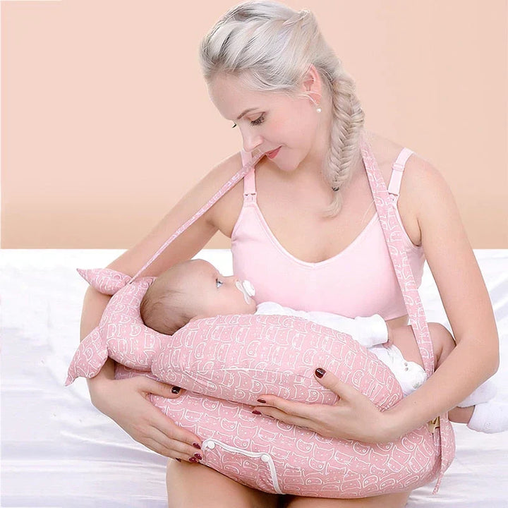 Ergonomic Feeding Pillow for Moms and Babies – MilchMoment