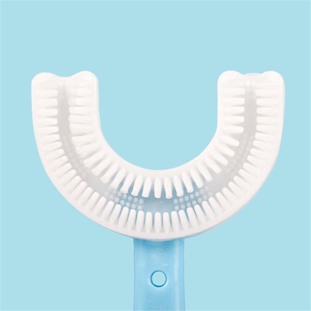 U-Shaped Kids' Toothbrush – Gentle 360° Cleaning for All Ages