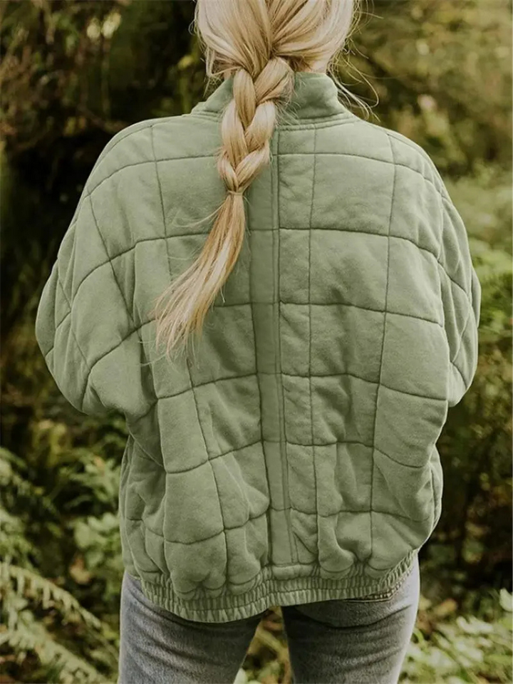 Oversized Lined Transitional Jacket - Eliza