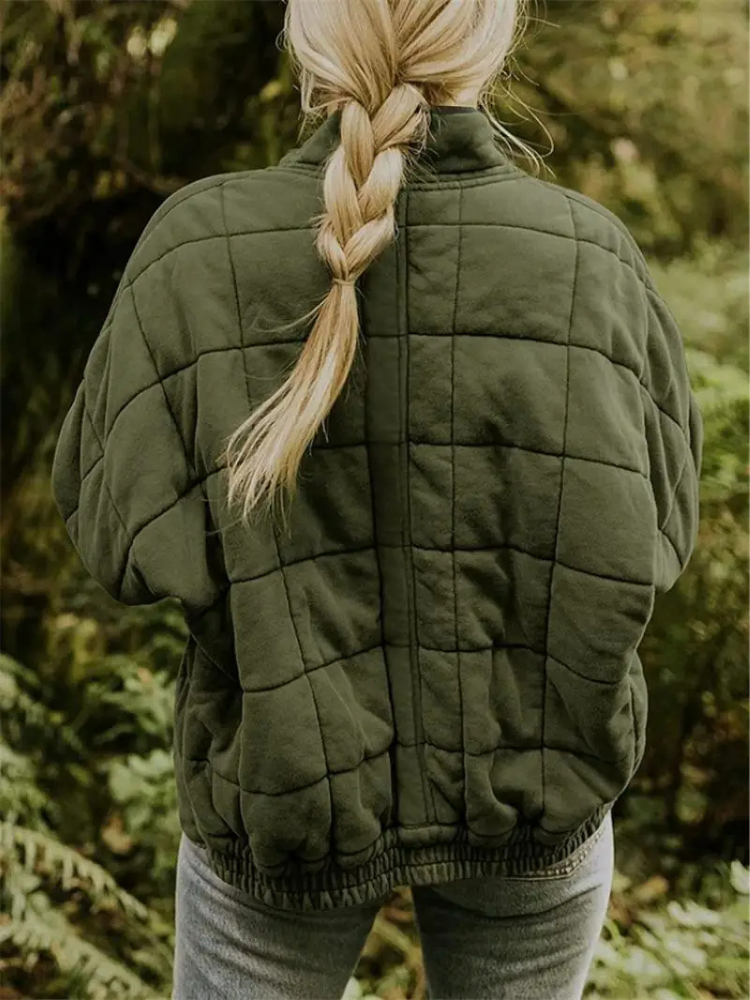 Oversized Lined Transitional Jacket - Eliza