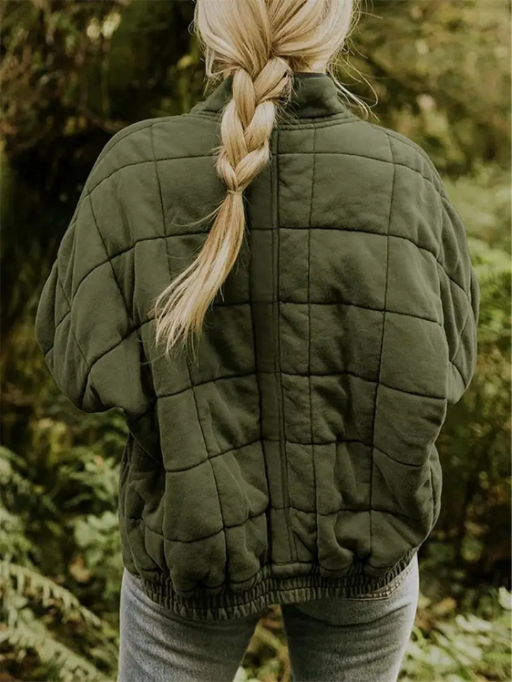 Oversized Lined Transitional Jacket - Eliza