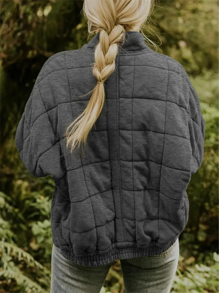 Oversized Lined Transitional Jacket - Eliza