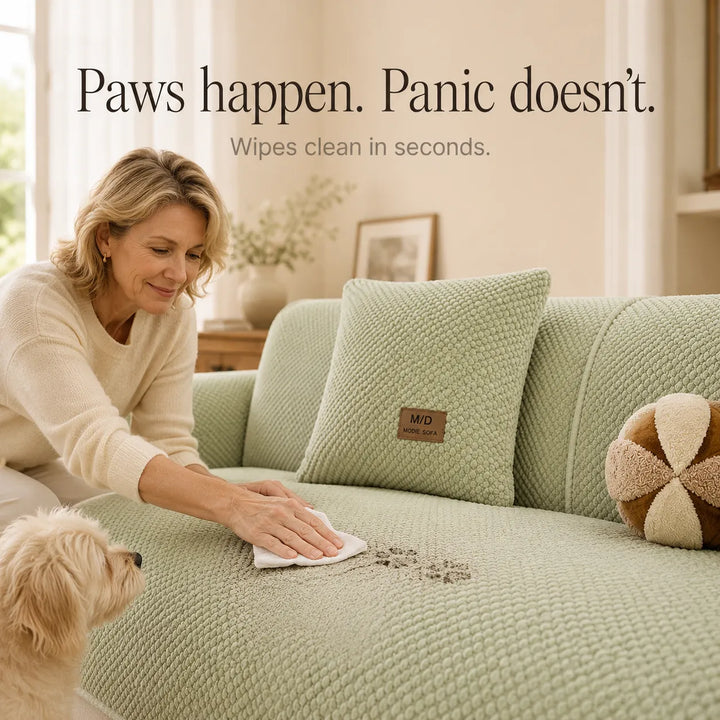 Anti-Slip Pet Sofa Cover – Plush Sofa Protector