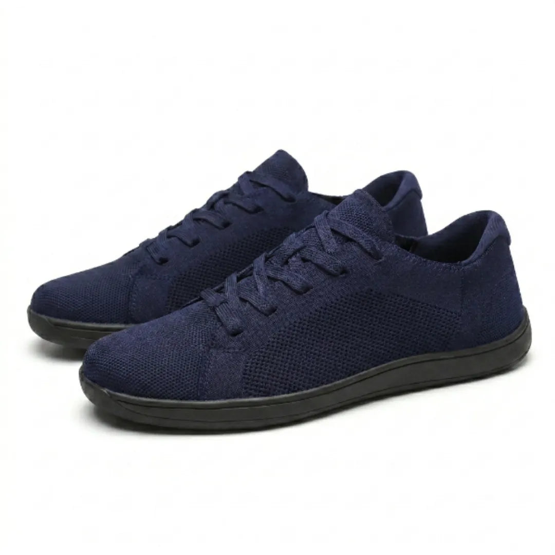 Unisex barefoot sneakers with wide toe box and breathable mesh