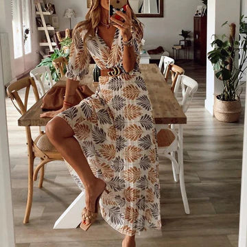 Boho Swing Maxi Dress