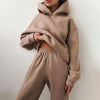 Women's Jogging Set | 2-Piece: Hoodie and Pants with Stretchy Waistband