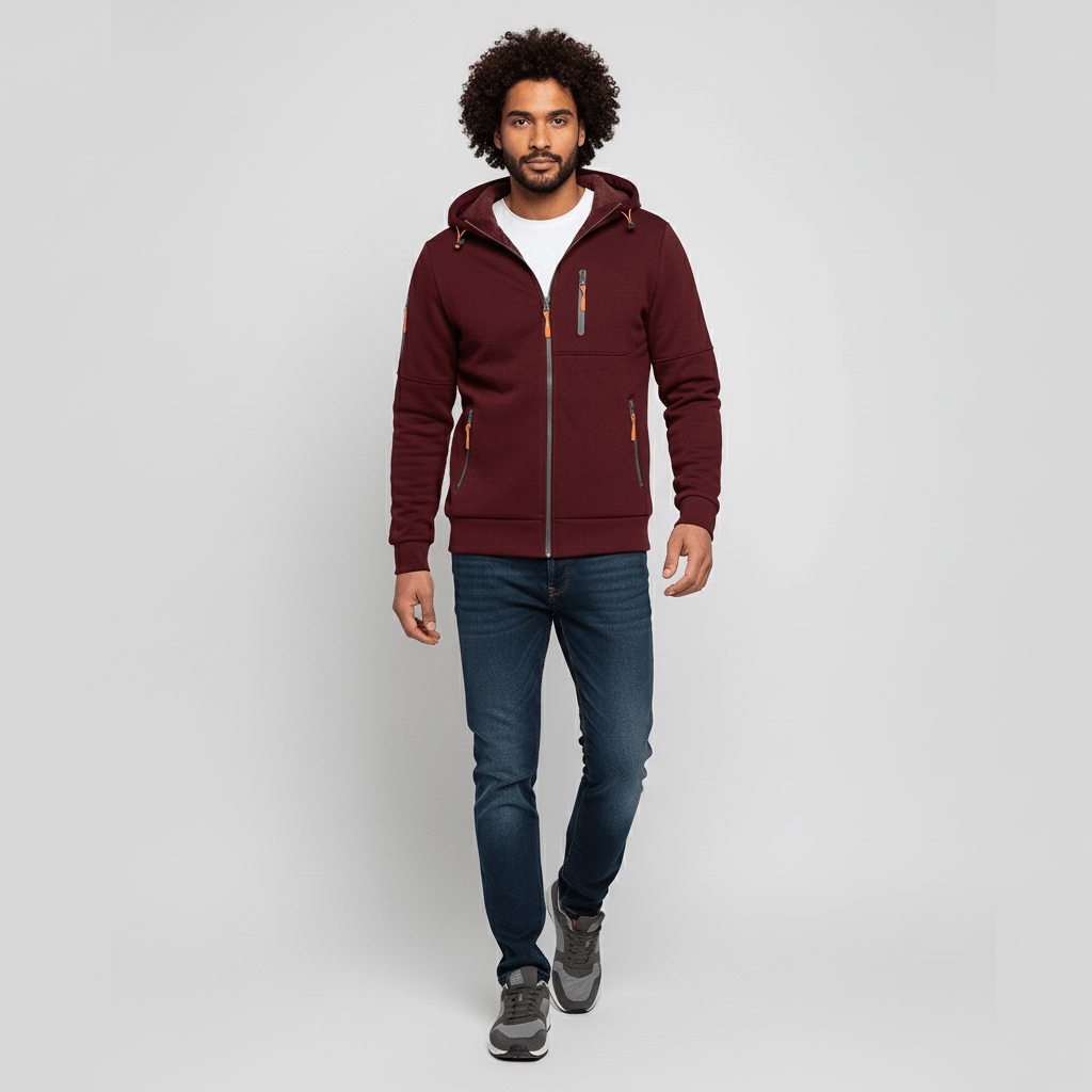 Full-Zip Hooded Jacket - Noel