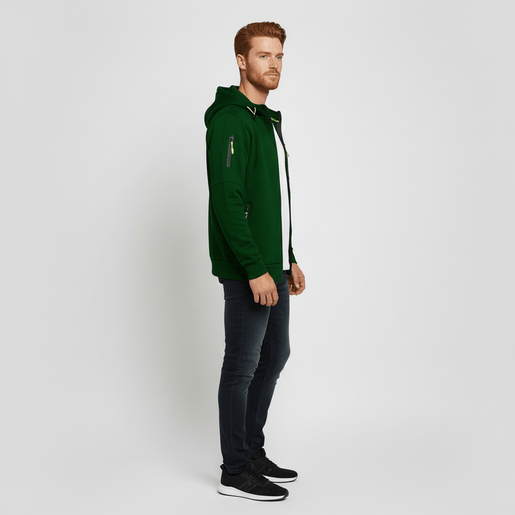Full-Zip Hooded Jacket - Noel