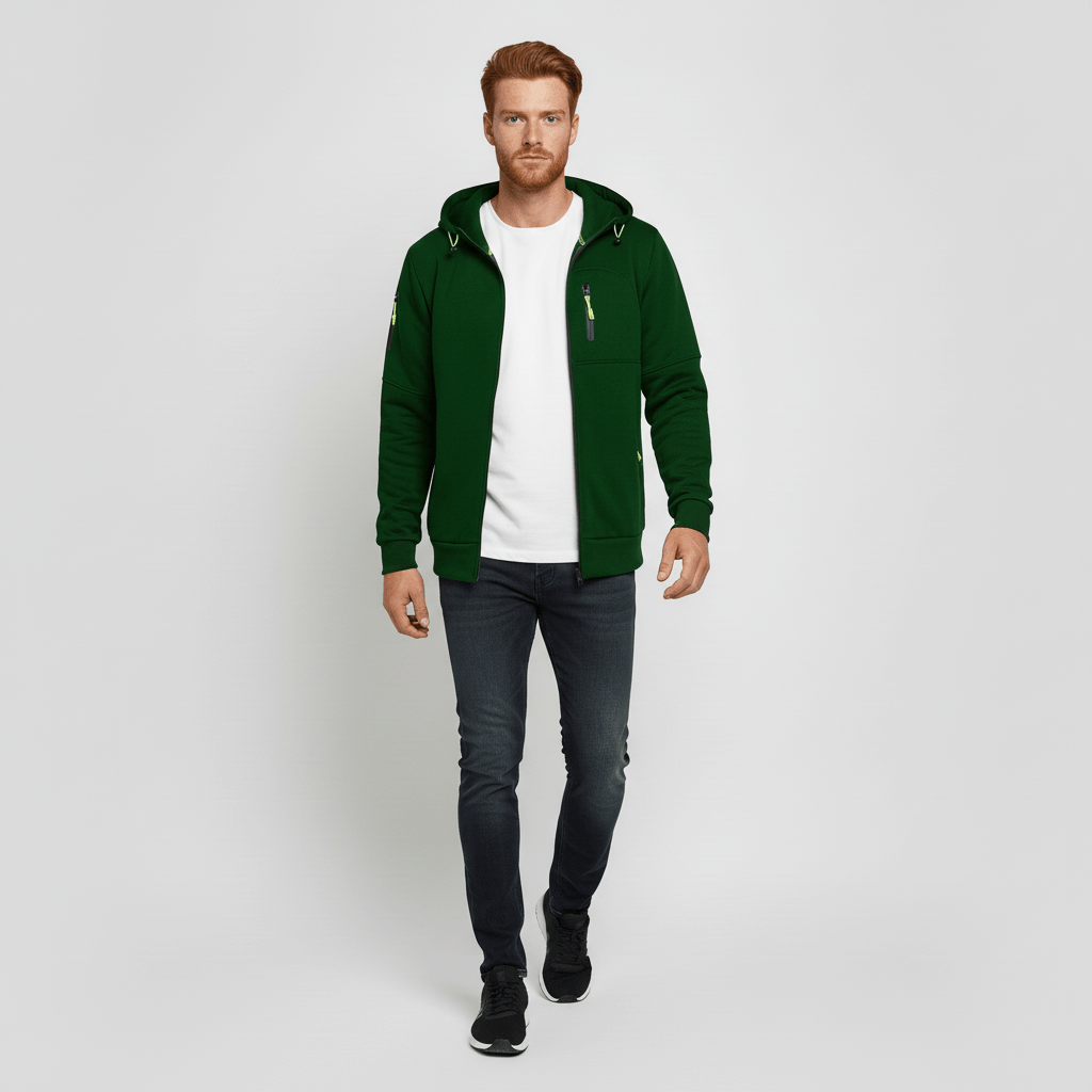 Full-Zip Hooded Jacket - Noel