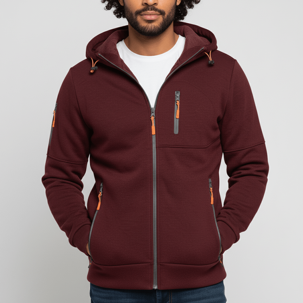 Full-Zip Hooded Jacket - Noel