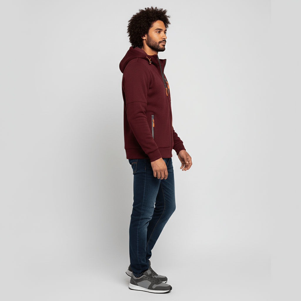 Full-Zip Hooded Jacket - Noel