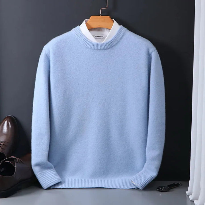 Classic Fine wool-Blend Men's Pullover