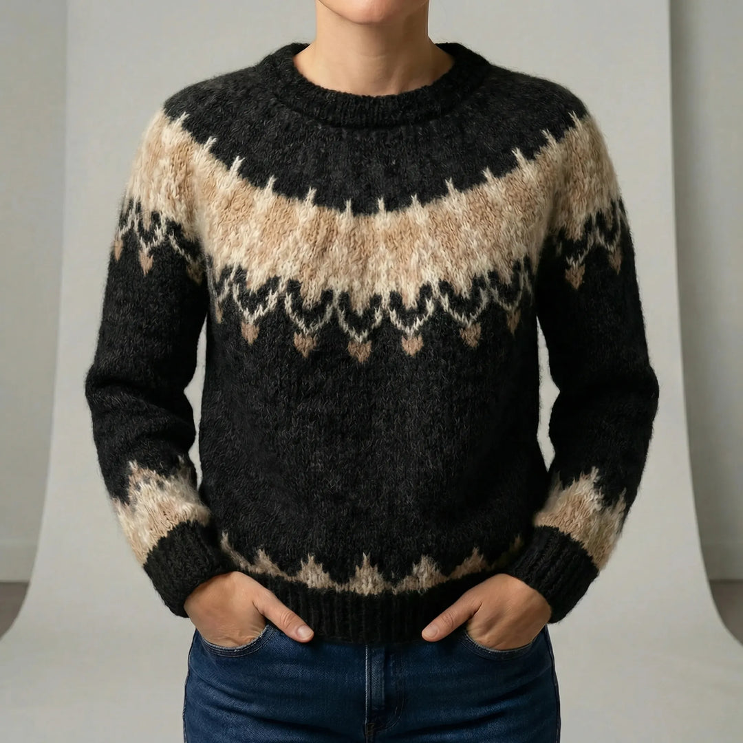 Classic Crew Neck Sweater - Xenia