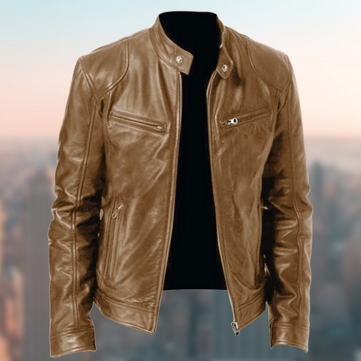 Men’s Leather Jacket  Timeless Style for Every Occasion