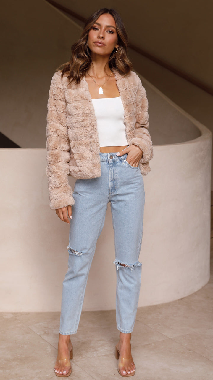 Luxurious Women's Cropped Jacket – Veloura