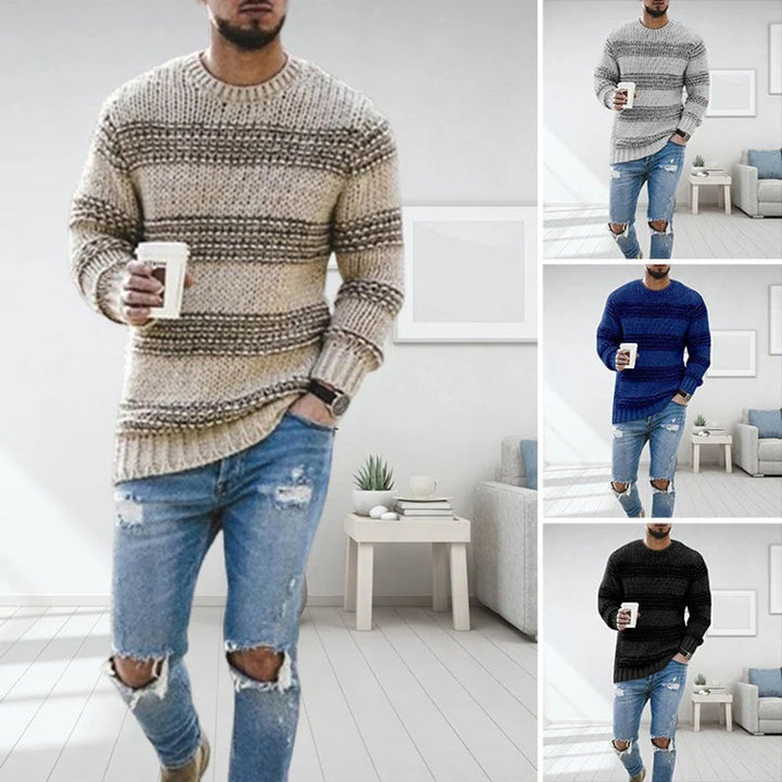 Chunky Knit Scandinavian Men's Sweater - Arvid