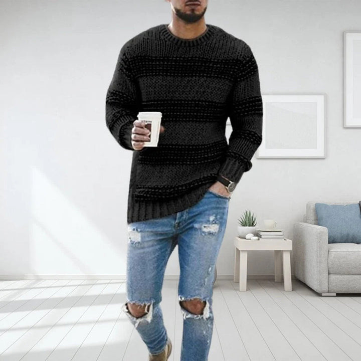 Chunky Knit Scandinavian Men's Sweater - Arvid